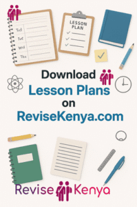 CBC Grade 10 Lesson Plans 2026