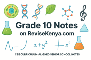Core Mathematics Grade 10 Notes